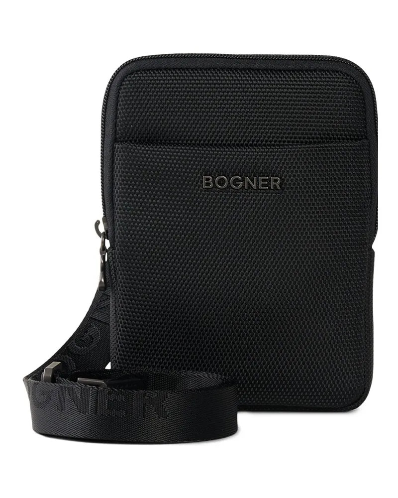Bogner Schultertasche Keystone Frank für Herren - Schwarz Schwarz