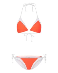 Bogner Fire & Ice Bikini Baila für Damen - Koralle/Weiß Koralle