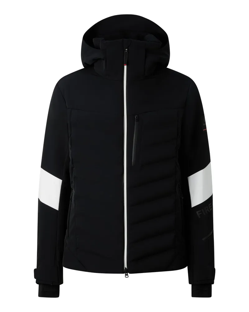Bogner Fire & Ice Skijacke Radek für Herren - Schwarz/Weiß Schwarz