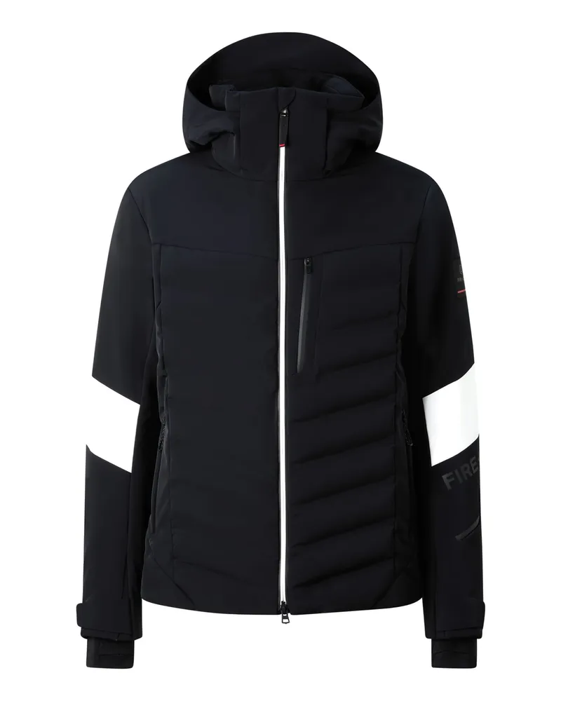 Bogner Fire & Ice Skijacke Radek für Herren - Schwarz/Weiß Schwarz