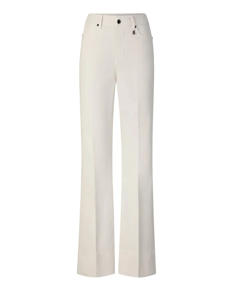 Bogner Flared Fit Jeans Devin für Damen - Creme Creme