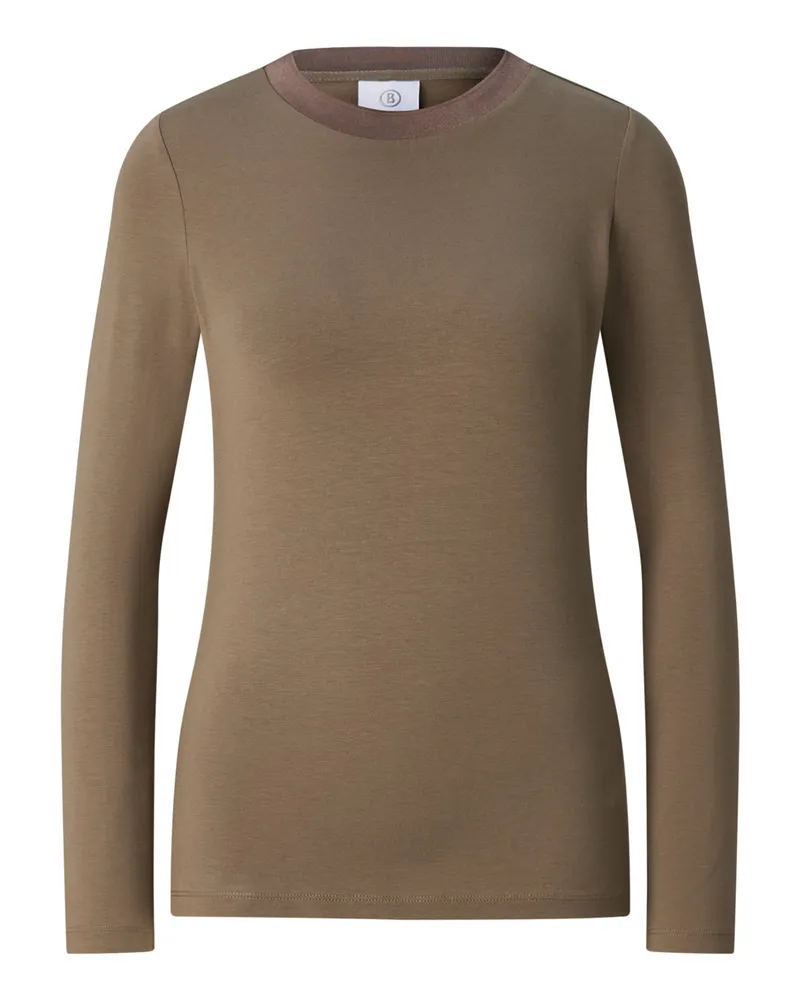 Bogner Longsleeve Alexi für Damen - Graubraun Graubraun