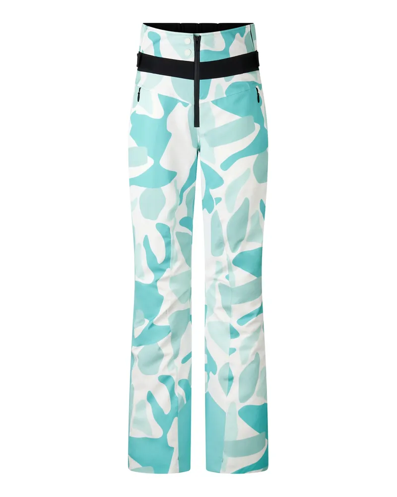 Bogner Fire & Ice Skihose Borja für Damen - Eisblau/Weiß Eisblau