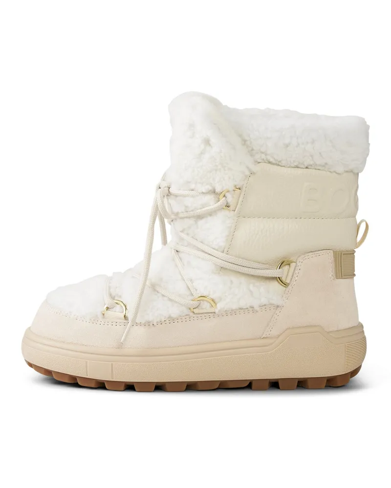 Bogner Snow Boots Chamonix mit Spikes für Damen - Off-White Off-white