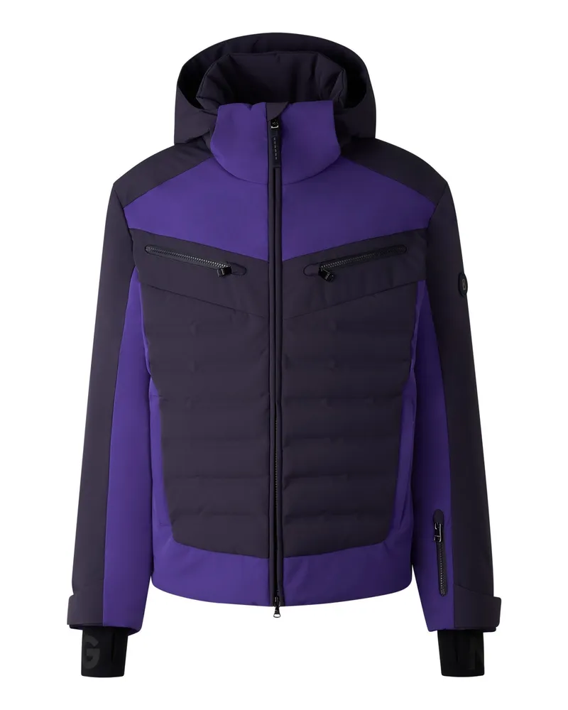 Bogner Ski-Daunenjacke Feliks für Herren - Navy-Blau/Violett Navy-blau