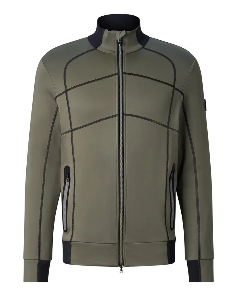 Bogner Midlayer-Jacke Hayo für Herren - Sage Grey/Schwarz Sage