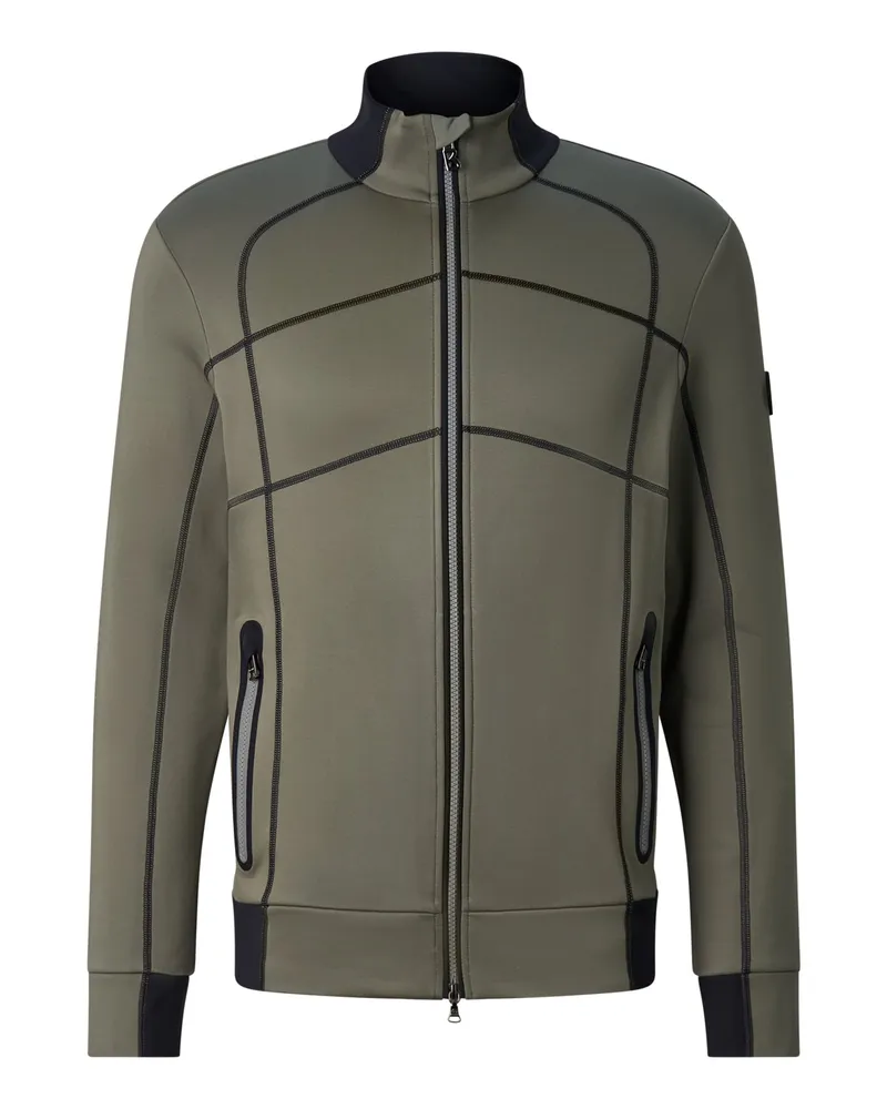 Bogner Midlayer-Jacke Hayo für Herren - Oliv/Schwarz Oliv