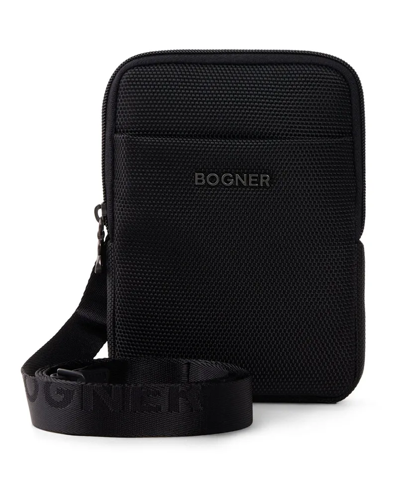 Bogner Schultertasche Keystone Frank für Herren - Schwarz Schwarz