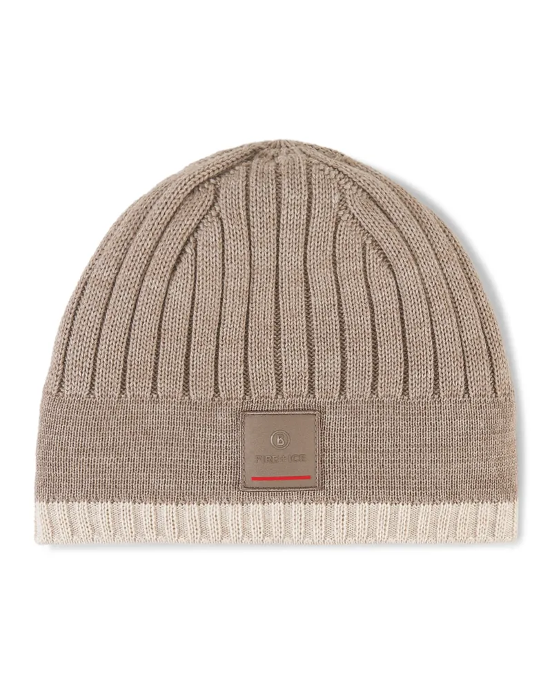 Bogner Fire & Ice Mütze Eastan für Herren - Taupe/Beige Taupe