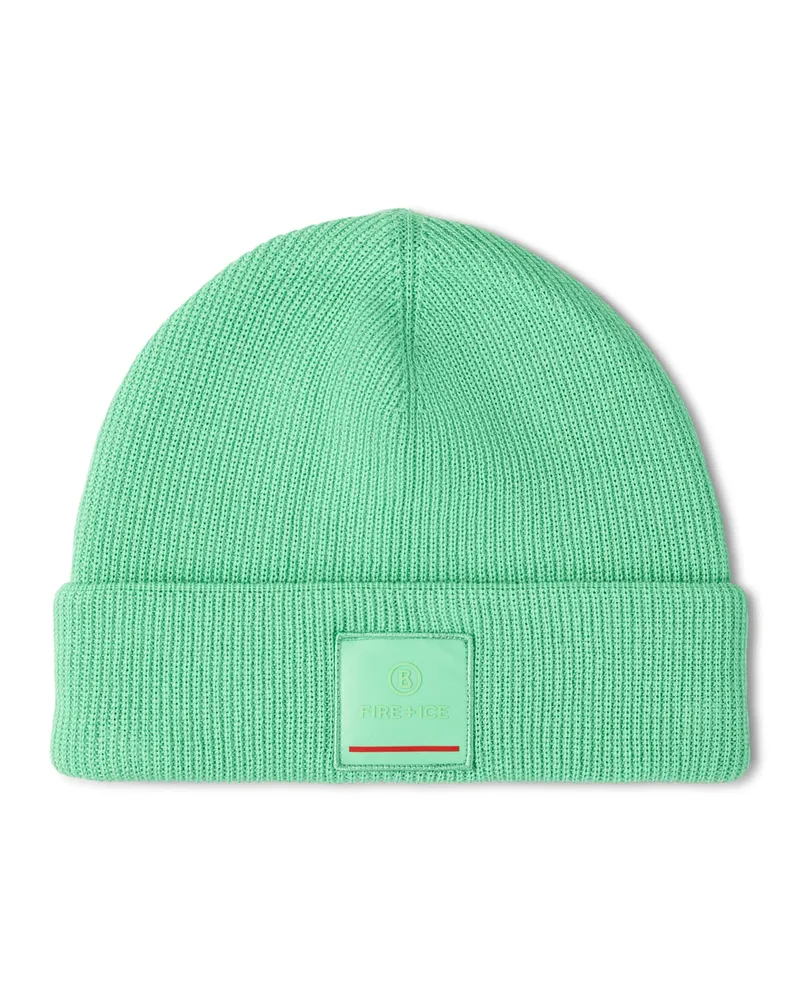 Bogner Fire & Ice Mütze Tarek für Herren - Neon-Grün Neon-grün