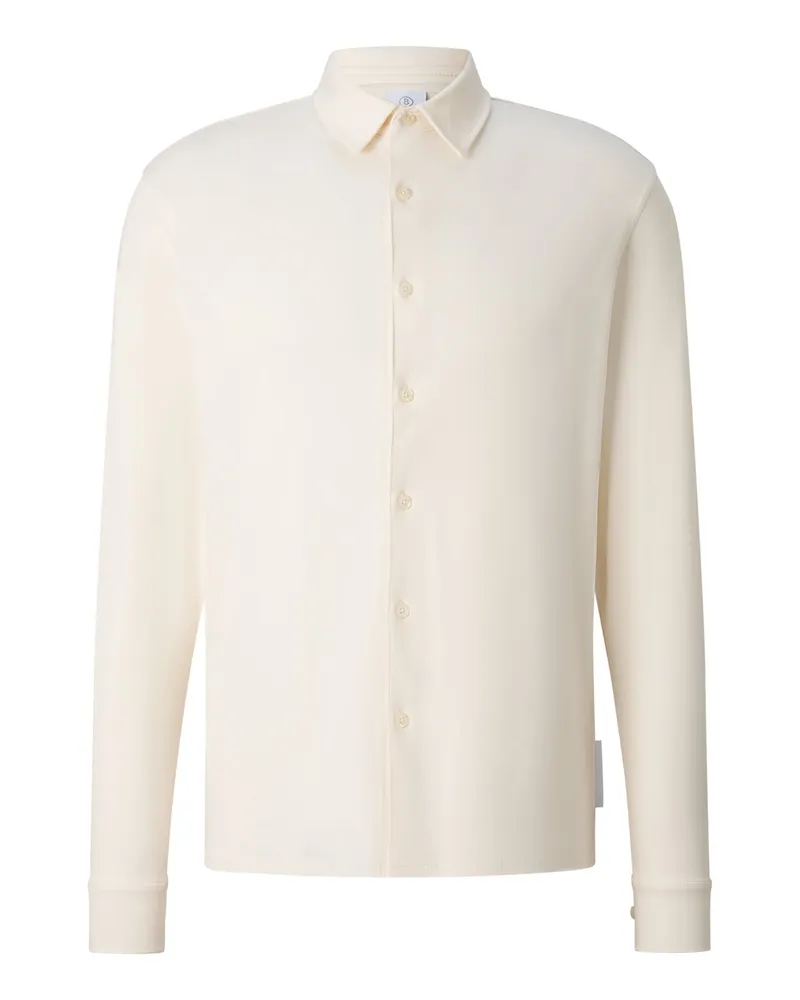 Bogner Baumwoll-Hemd Franz für Herren - Off-White Off-white