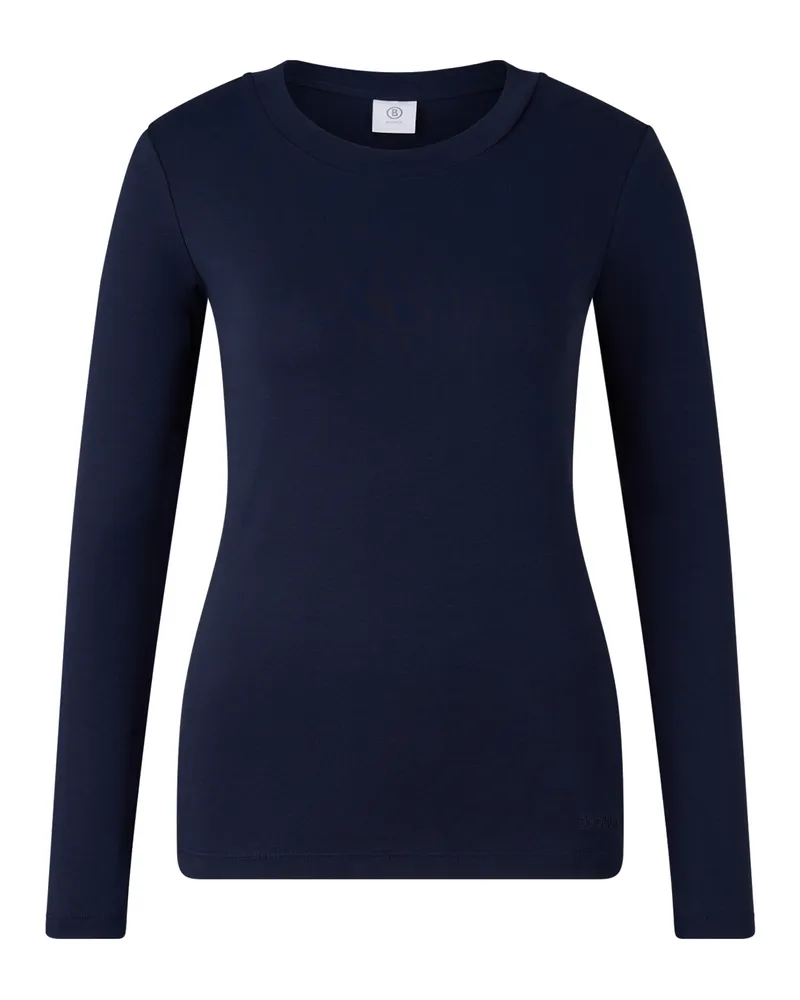 Bogner Longsleeve Nikini für Damen - Navy-Blau Navy-blau