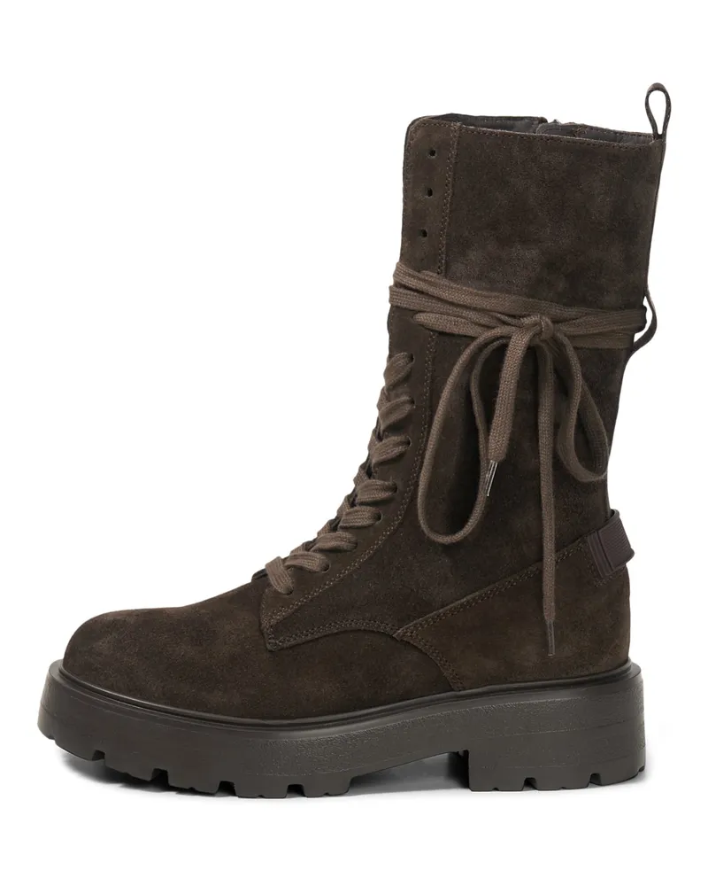 Bogner Schnürboots Riga für Damen - Dunkelbraun Dunkelbraun