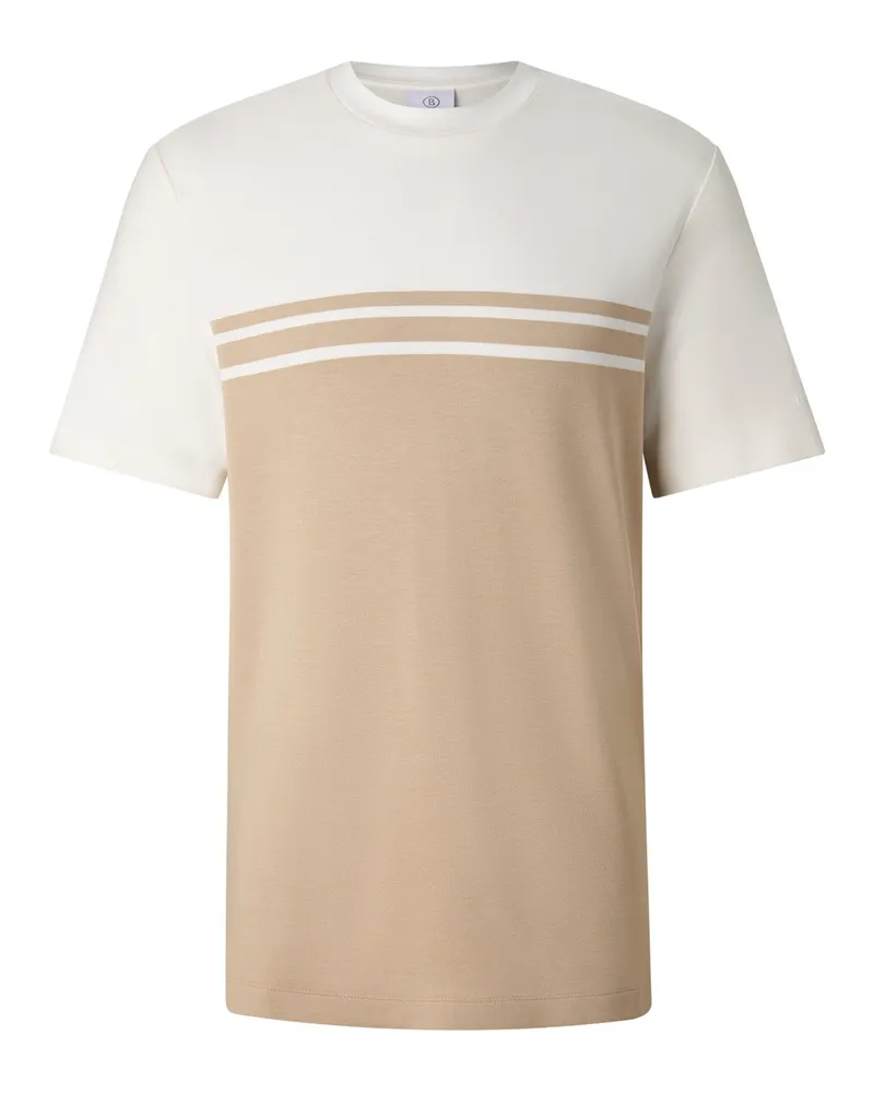 Bogner T-Shirt Pete für Herren - Beige/Creme Beige