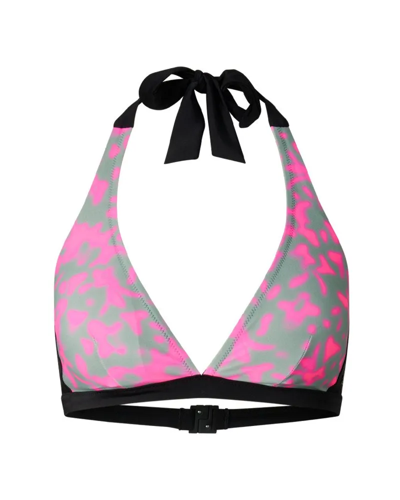 Bogner Fire & Ice Bikini-Top Jasmin für Damen - Eukalyptus/Pink Eukalyptus