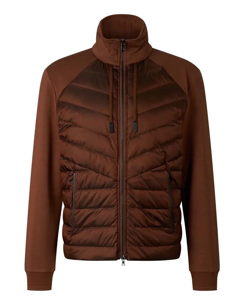 Bogner Daunen-Sweatjacke Baker für Herren - Braun Braun