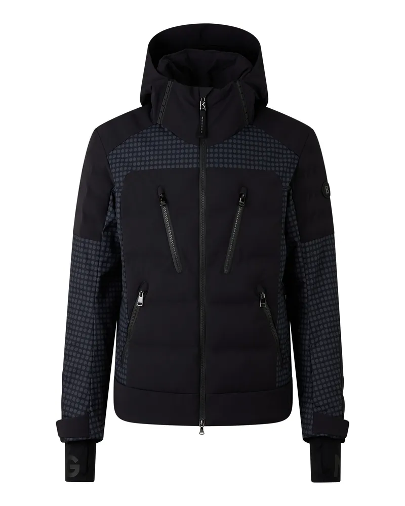 Bogner Skijacke Fionn für Herren - Schwarz Schwarz