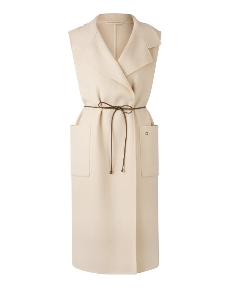 Bogner Doubleface-Wollweste Megan für Damen - Creme Creme