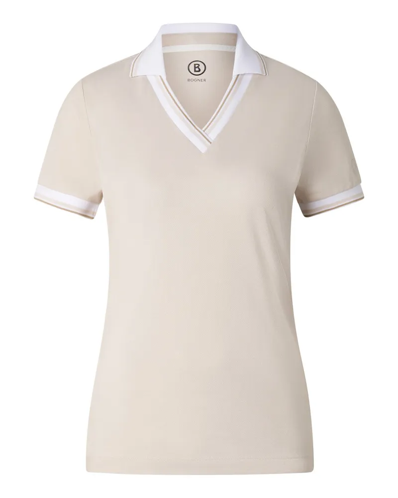 Bogner Funktions-Polo-Shirt Jula für Damen - Sand Sand