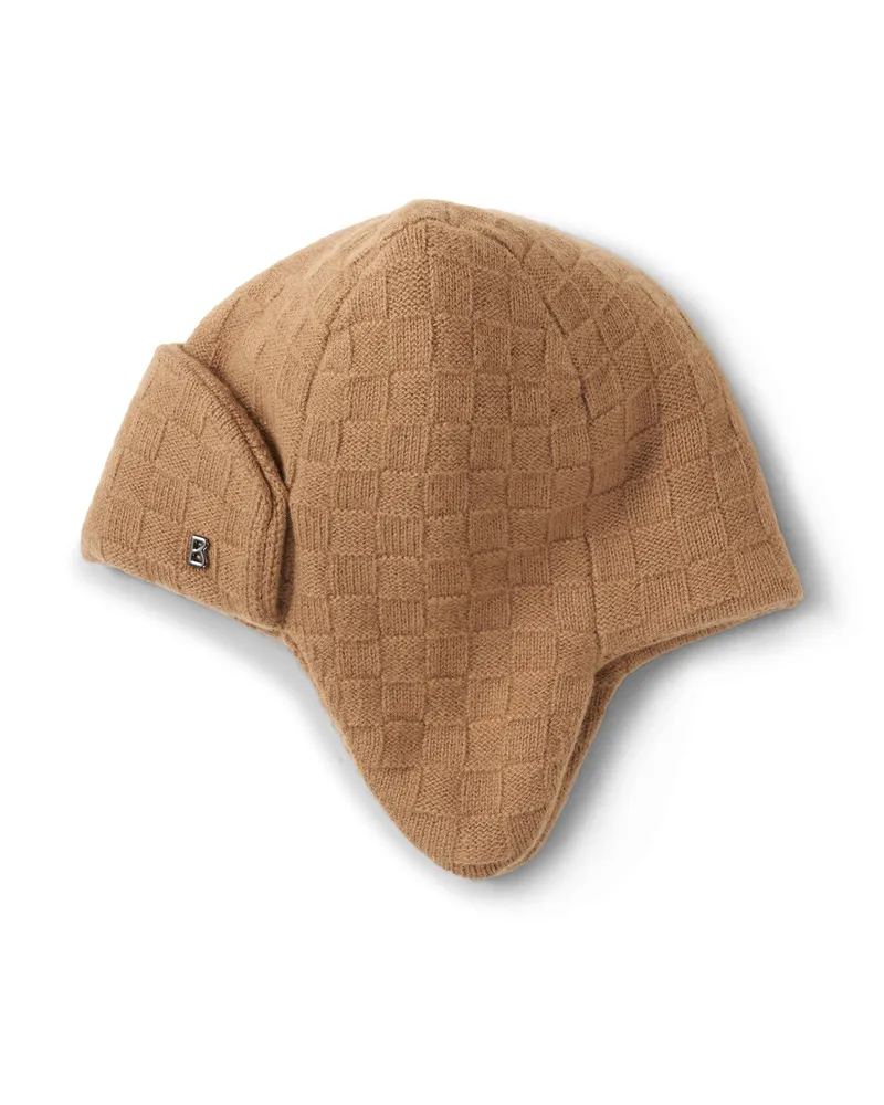 Bogner Schurwoll-Fliegermütze Madison für Damen - Camel Camel