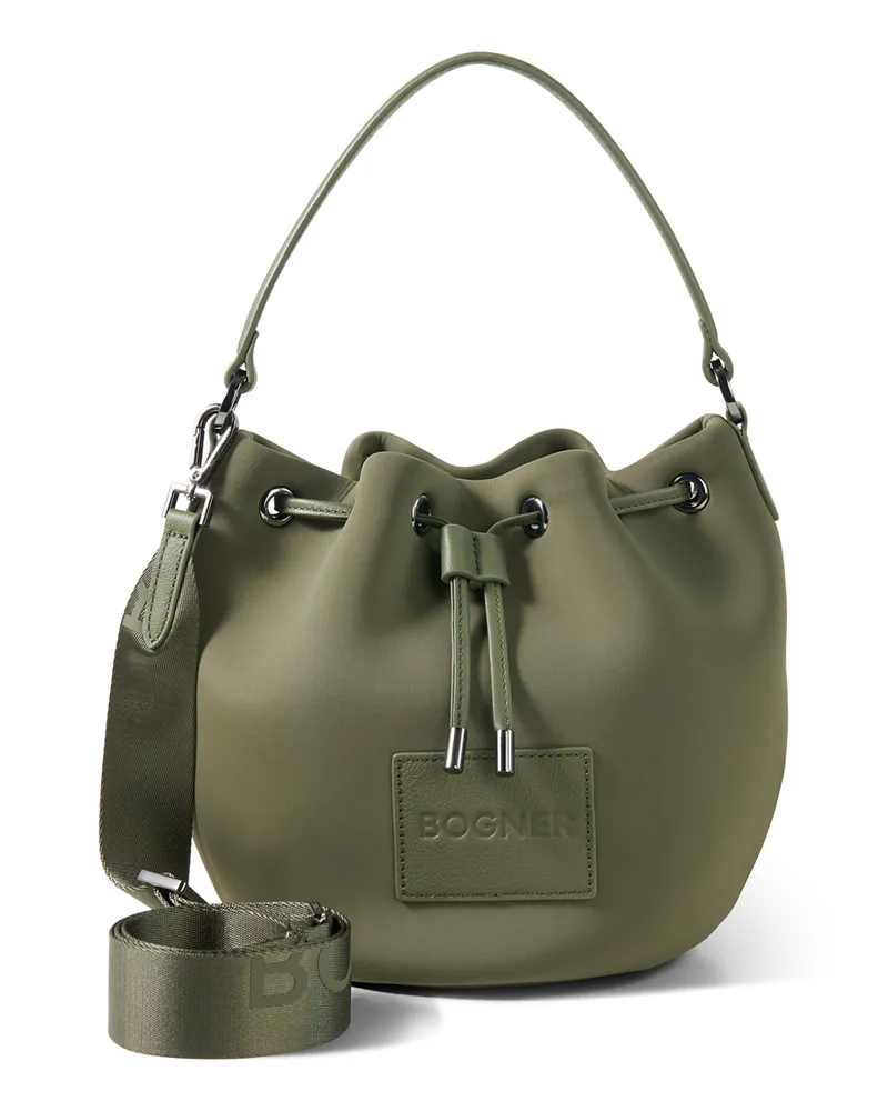 Bogner Bucket Bag Alvier Ines für Damen - Oliv-Grün Oliv-grün