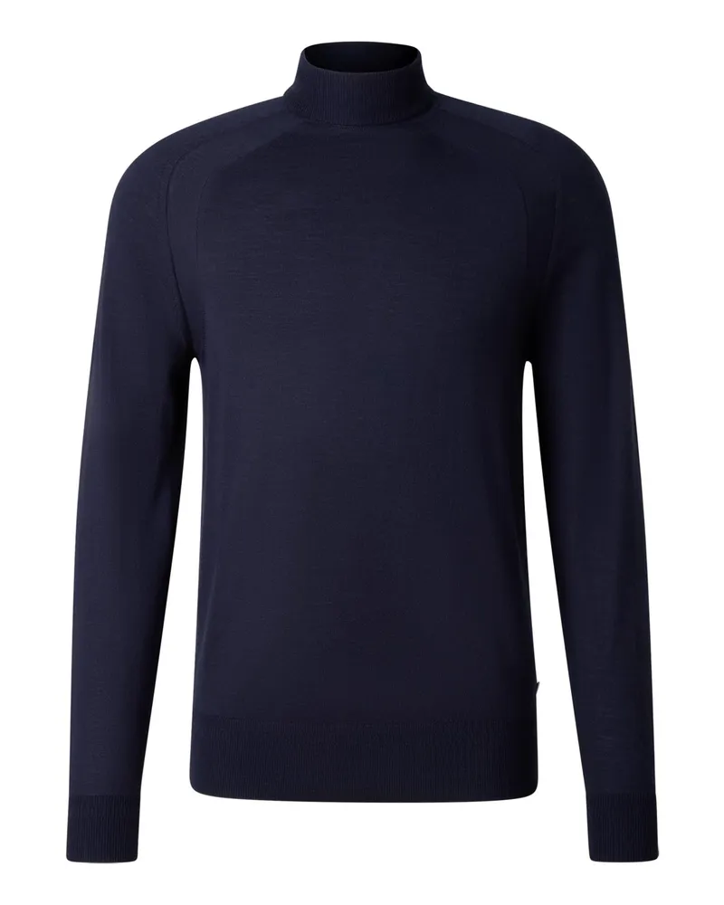 Bogner Schurwoll-Kaschmir-Pullover Gordon für Herren - Navy Navy