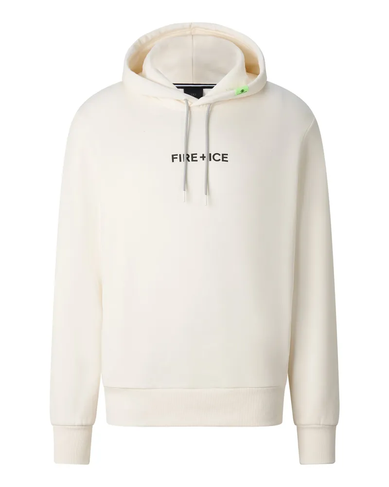 Bogner Fire & Ice Baumwoll-Hoodie Covell für Herren - Off-White Off-white