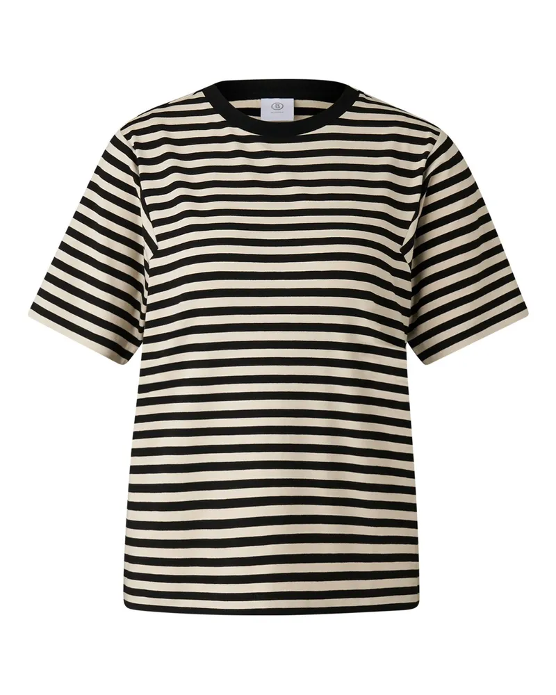 Bogner T-Shirt Raya für Damen - Schwarz/Sand Schwarz