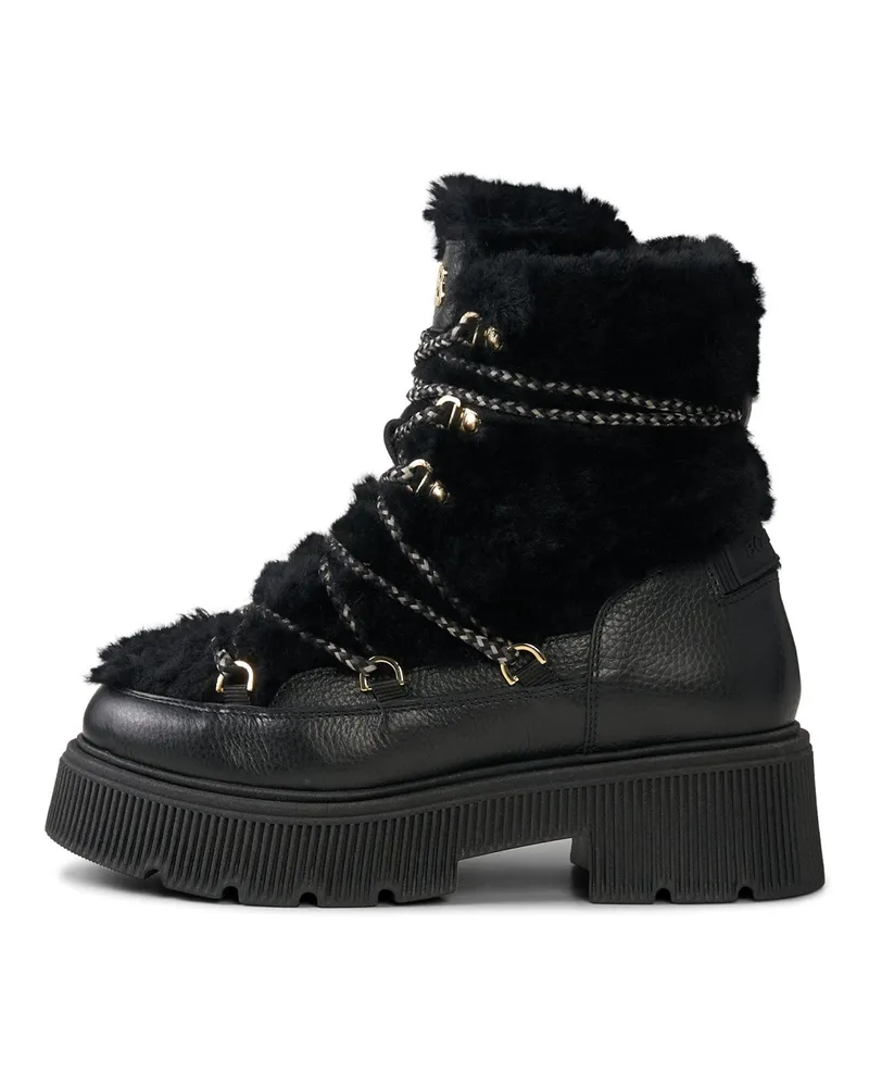 Bogner Mid Boots Turin für Damen - Schwarz Schwarz