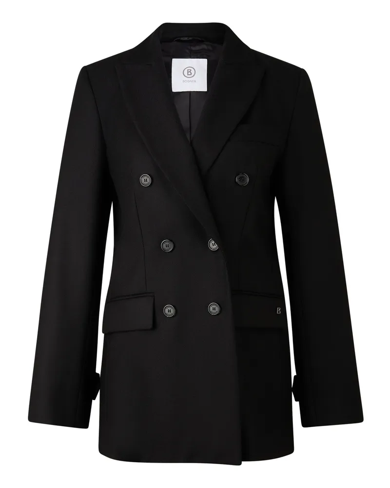 Bogner Schurwoll-Blazer Hillary für Damen - Schwarz Schwarz