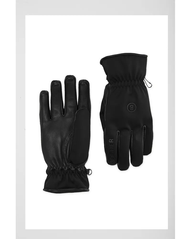 Bogner Handschuhe Jamie für Herren - Schwarz Schwarz