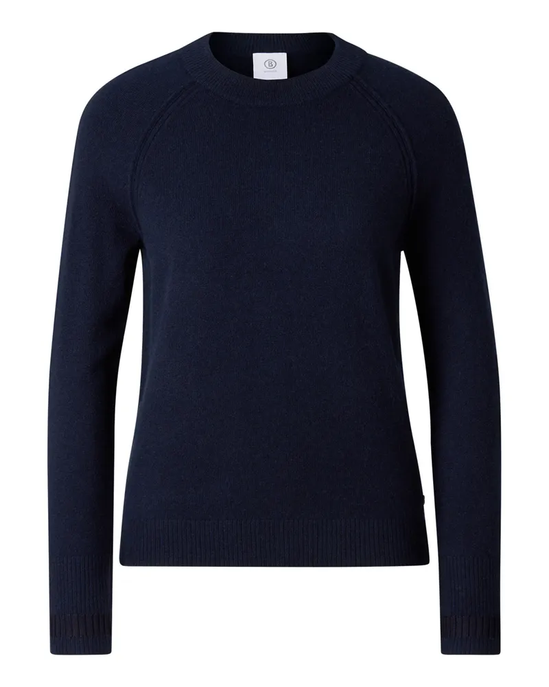 Bogner Schurwoll-Kaschmir-Pullover Vanessa für Damen - Navy Navy