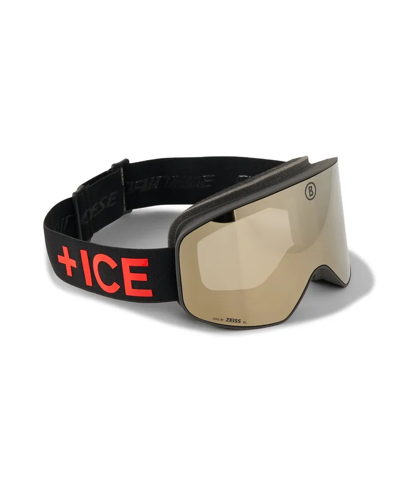 Bogner Fire & Ice Skibrille Clear - Schwarz/Rot Schwarz