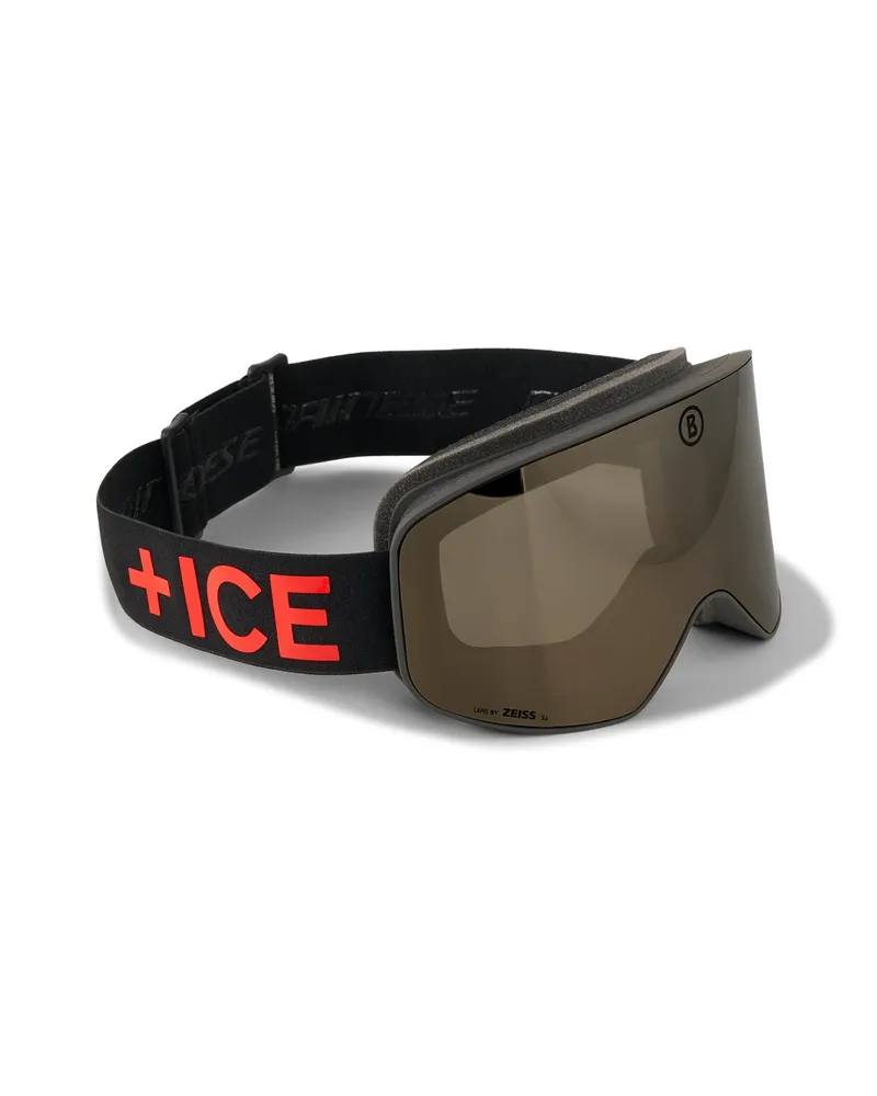 Bogner Fire & Ice Skibrille Clear - Schwarz/Rot Schwarz