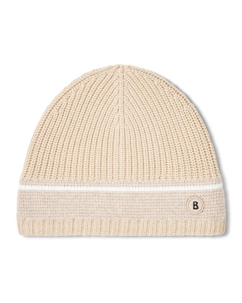 Bogner Mütze Enin für Herren - Creme Creme