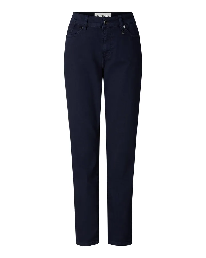 Bogner 7/8-Slim Fit Jeans Julie für Damen - Navy-Blau Navy-blau