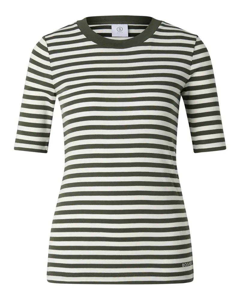 Bogner T-Shirt Nikini für Damen - Oliv-Grün/Off-White Oliv-grün