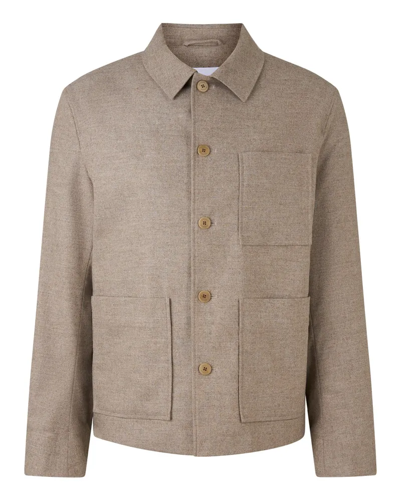 Bogner Flanell-Overshirt Mirco für Herren - Greige Greige