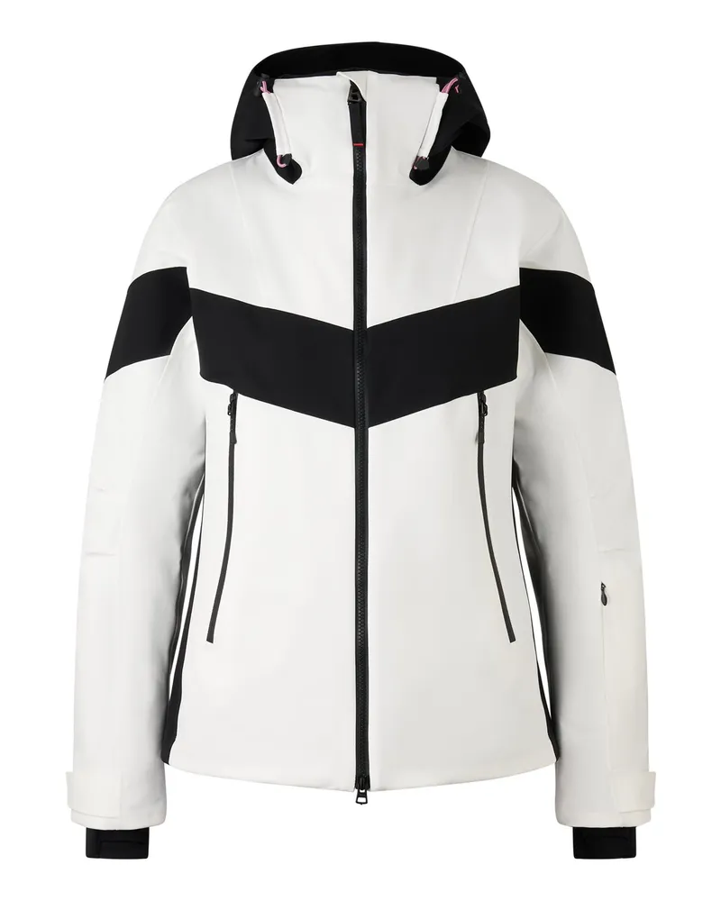 Bogner Fire & Ice Skijacke Ashley für Damen - Off-White/Schwarz Off-white