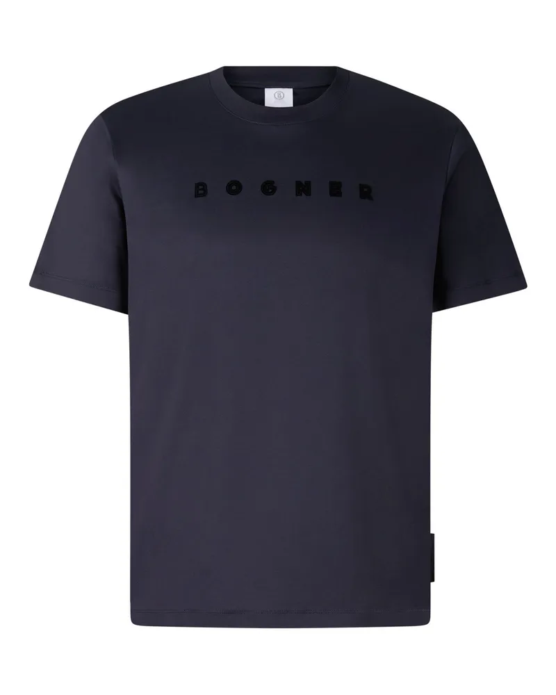 Bogner Baumwoll-T-Shirt Lukas für Herren - Navy-Blau Navy-blau