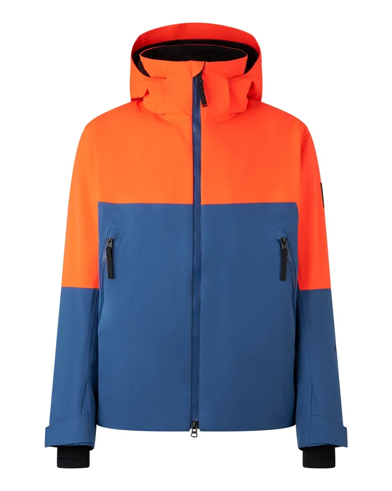 Bogner Fire & Ice Skijacke Halor für Herren - Neon-Orange/Blau Neon-orange