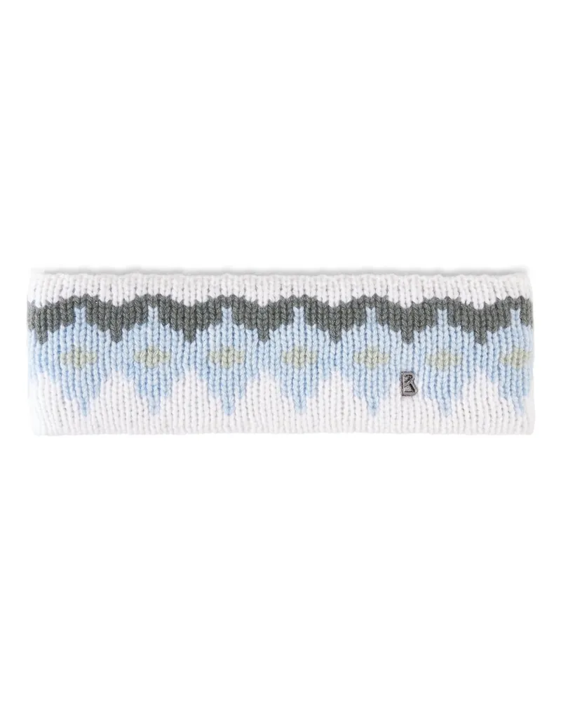 Bogner Kaschmir-Stirnband Loca für Damen - Hellblau/Off-White Hellblau