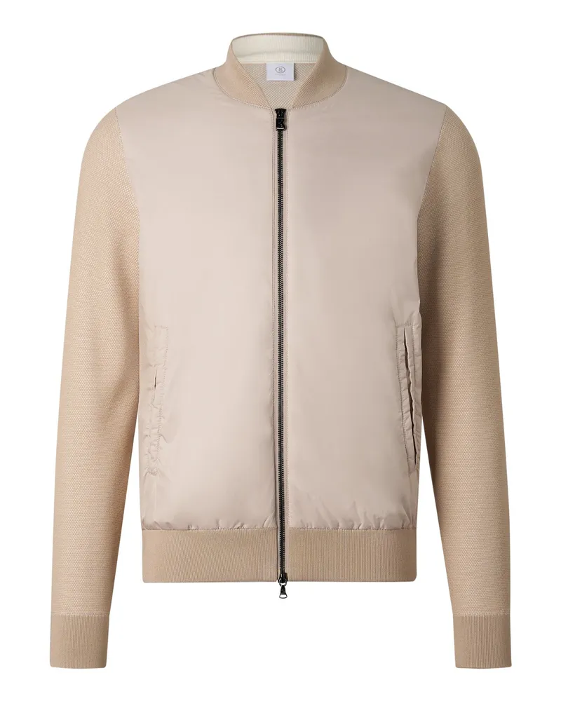 Bogner Hybrid-Strickjacke Zisco für Herren - Beige Beige