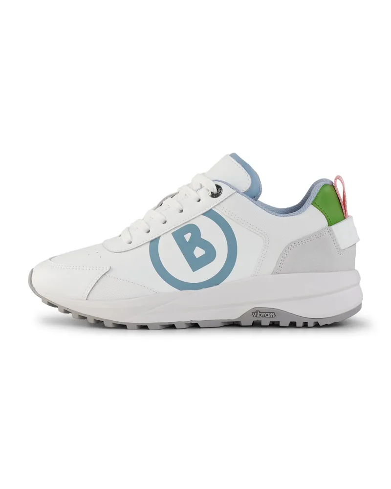 Bogner Sneaker Golf  für Damen - Weiß/Blau Weiß