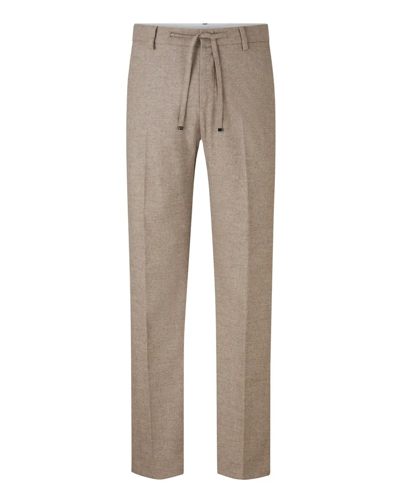 Bogner Flanell-Hose Riley Business für Herren - Taupe Taupe