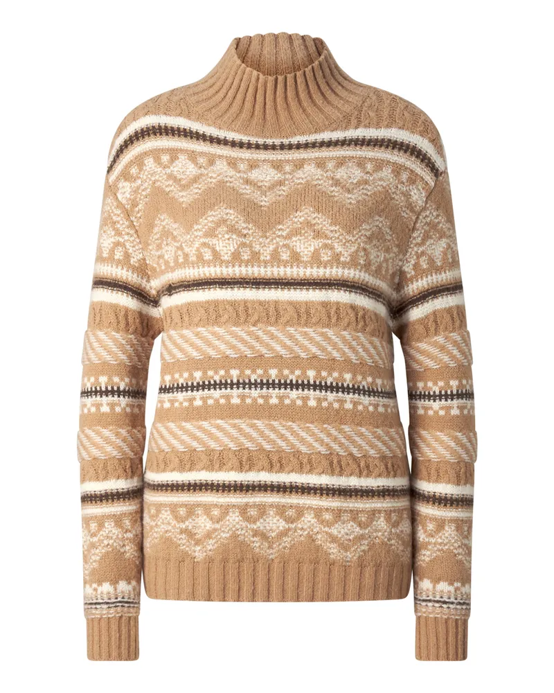 Bogner Norweger-Pullover Rosa für Damen - Camel Camel