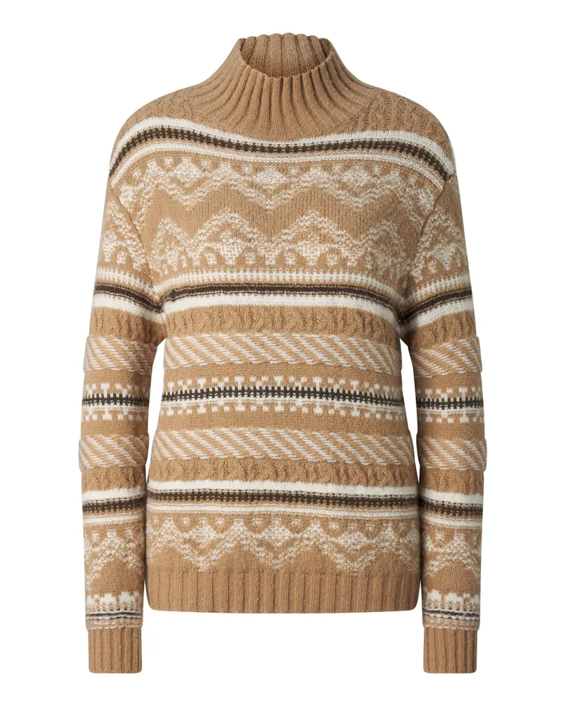 Bogner Norweger-Pullover Rosa für Damen - Camel Camel