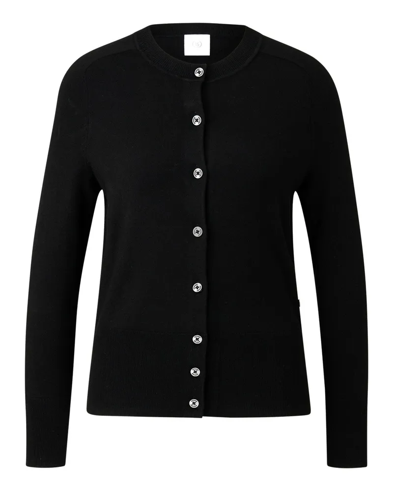 Bogner Strickjacke Ilma für Damen - Schwarz Schwarz