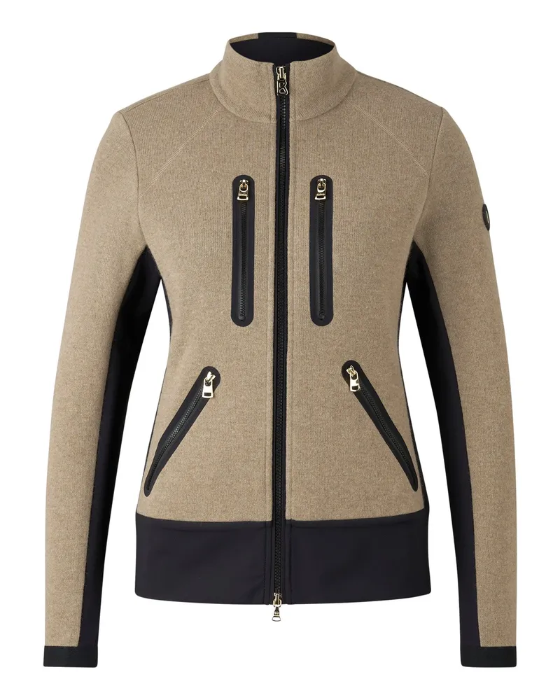 Bogner Midlayer Charlot für Damen - Braun/Schwarz Braun