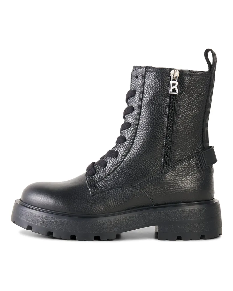 Bogner Schnürboots Riga für Damen - Schwarz Schwarz